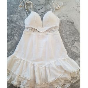 White Lace Summer Dress